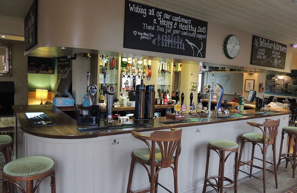 Real ales and ciders at The New Inn, Minster